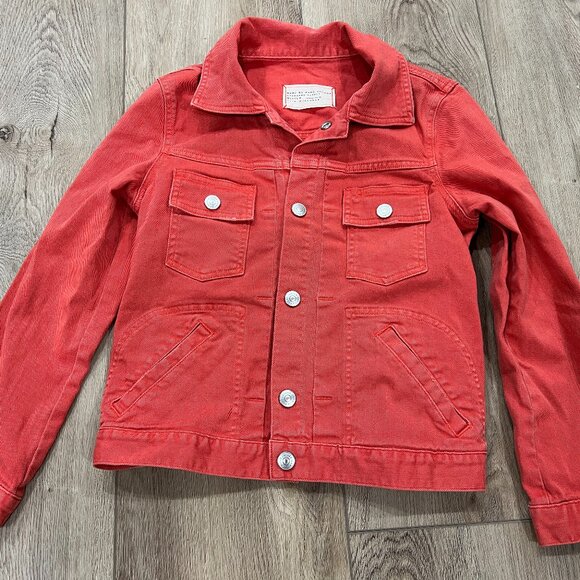 Marc By Marc Jacobs Jackets & Blazers - MARC By MARC JACOBS Soft Pink Workwear Denim Jacket sz XS Extra Small